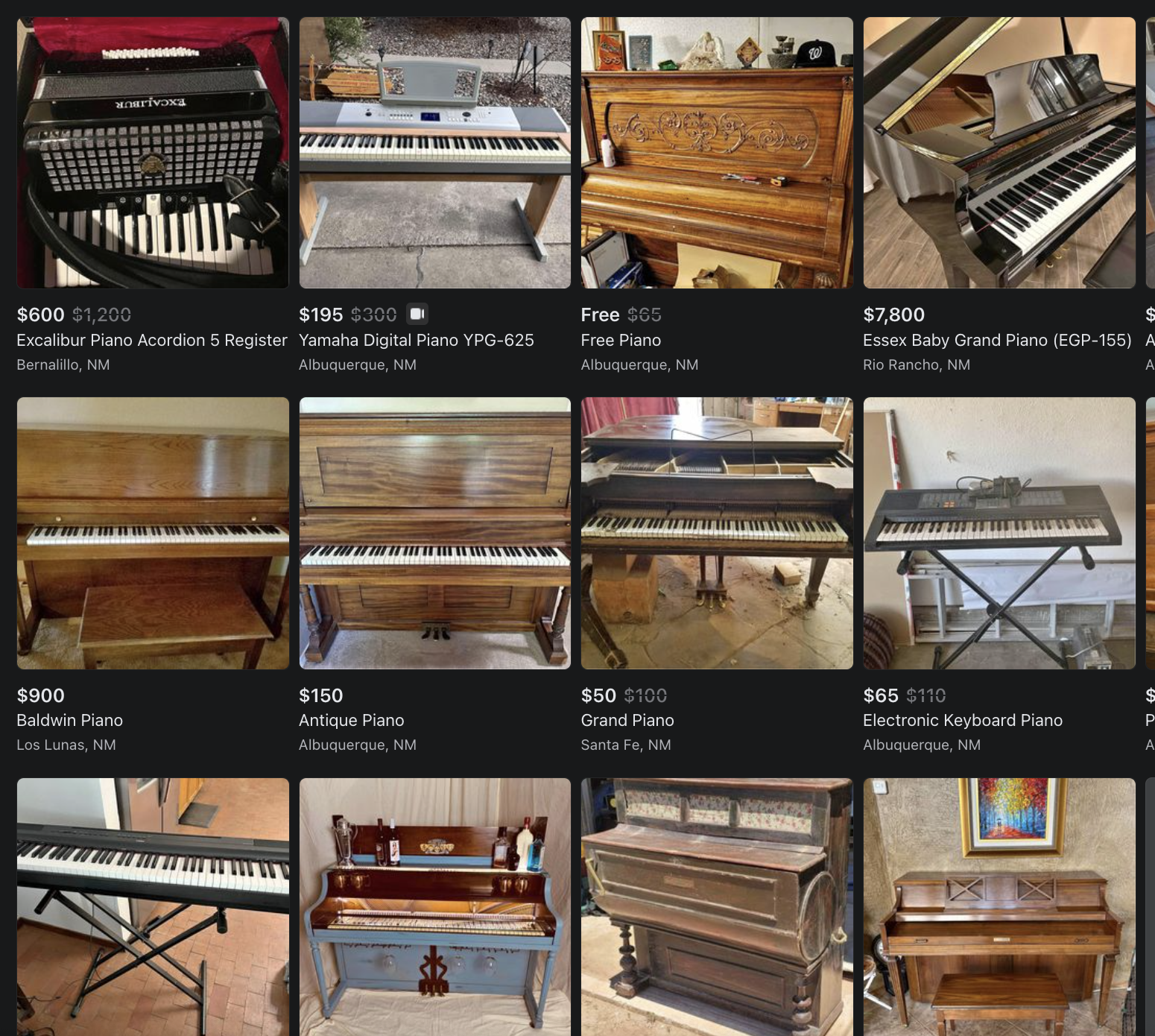 A checklist of things to be aware of, or look out for, when buying a used piano